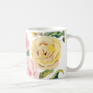 Pastellfärgade ro kaffemugg