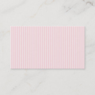 Pastellfärgade rosa godisStripes. Visitkort