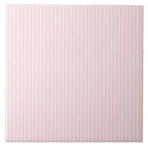 Pastellfärgade rosa Stripes. Kakelplatta