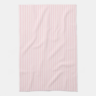 Pastellfärgade rosa Stripes. Kökshandduk