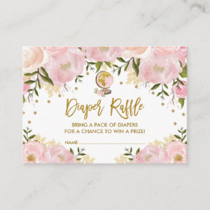 Pastellfärgade rosor reser Raffle för Tilläggskort