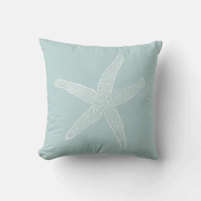 Pastellfärgade Seafoam för Kudde (Framsida)
