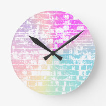 Pastellfärgade tegelstenar