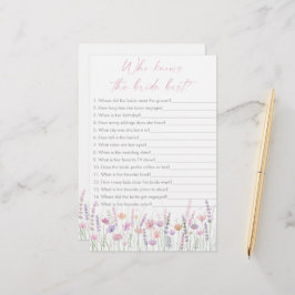 Pastellfärgade Vilda Blommor - Vem Känner Bruden B
