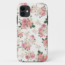 Pastellfärgat blom- fodral för iPhone 5/5S