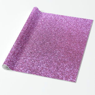 Pastellfärgat lilaglitter presentpapper