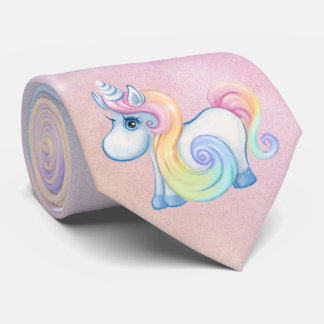 Pastellfärgat moln för unik Unicorn Slips