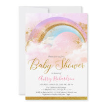 Pastellfärgat rosa guld för regnbågebaby