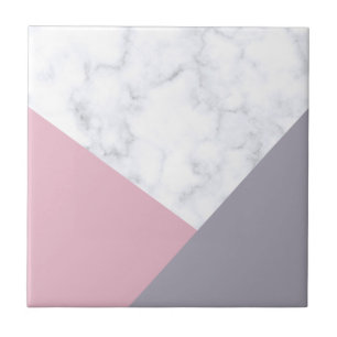 pastellfärgat rosa purpurfärgat geometriskt för kakelplatta