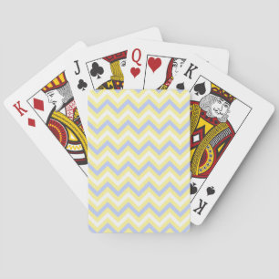 Pastellfärgat sparremönster spel kort