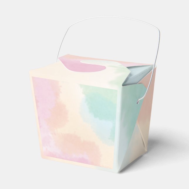 Pastellfärgbox Presentaskar (Framsidan Sidan)