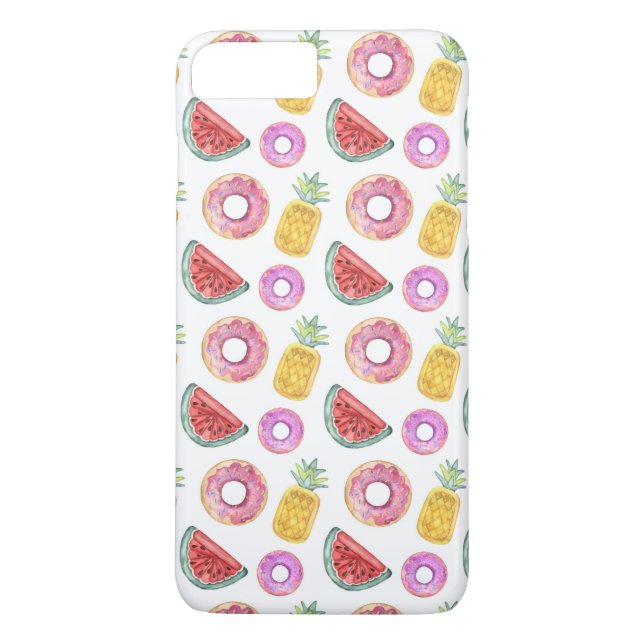 Pastellfärgerna Bassäng Flyter Mönster Case-Mate iPhone Skal (Baksida)