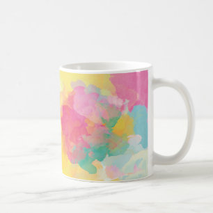 Pastellfärgerna Watercolor Kaffemugg