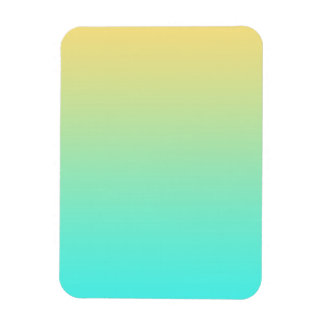 Pastellfärggradient - Gult för bakgrundsfärturkos Magnet