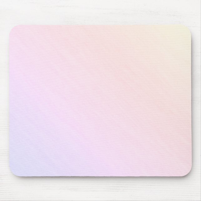 Pastellfärggradient Musmatta (Framsidan)
