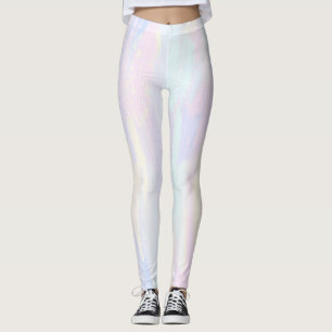 Pastellfärgstreck Leggings