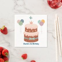 Pastellfödelsedagskalas med ballonger