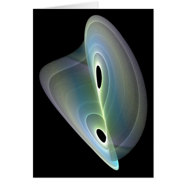 pastellfraktur hälsningskort (Framsidan)