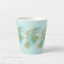 Pastellgrön Latte-mugg – Elegant minimalistisk des