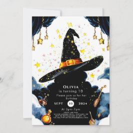 Pastellguiden för fantastiska barn, födelsedag inbjudningar