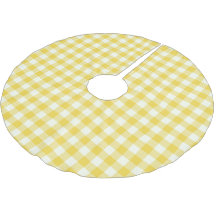 Pastellgul Gingham Buffalo Check Rutig Mönster