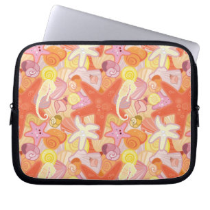 Pastellhavskräfta Mönster Laptop Sleeve