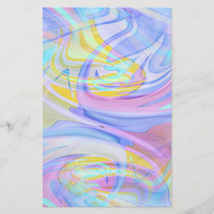 Pastellhologram Brevpapper