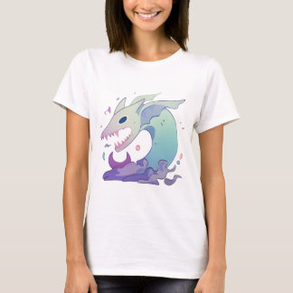 Pastellillustration av havslevande varelser t shirt