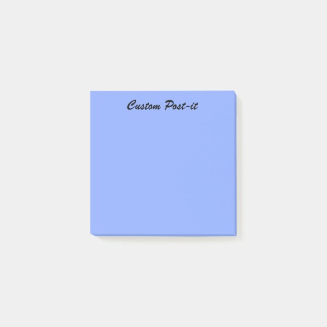 Pastellindigo Post-it Block (Framsida)