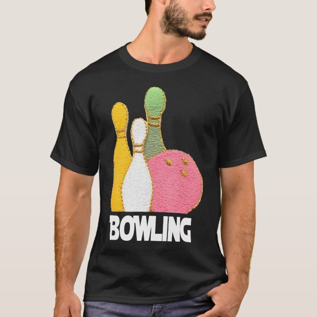 Pastellkäglor med boll t shirt (Framsida)
