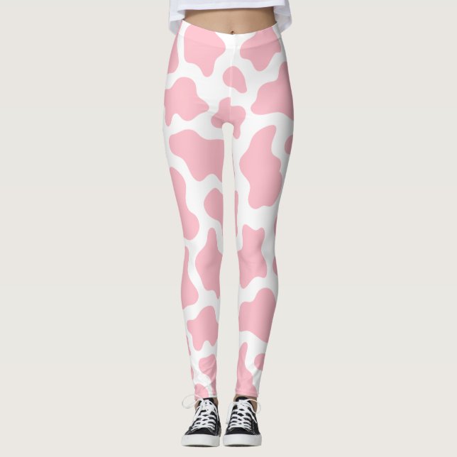 Pastellkoma, rosa, kawaii leggings (Framsida)
