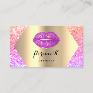 Pastellkrita för konstgjord makeup i Guld Profess Visitkort