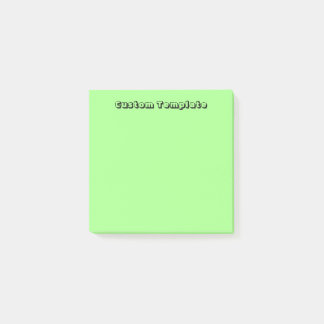Pastellkrita, Grönt Post-it Block