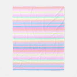 Pastellkrita med mjukt färg-kreativ strimlad fleecefilt