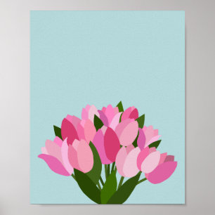 Pastellkrita, mjuk blå, färska poster