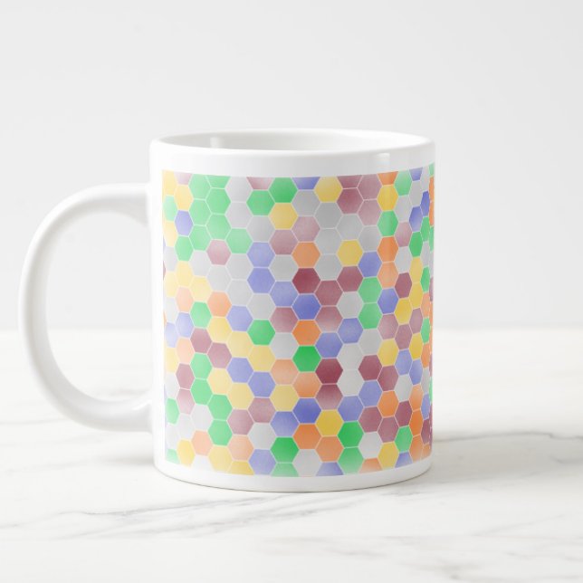 Pastellkritor 20oz Mugg Jumbo Mugg (Vänster)