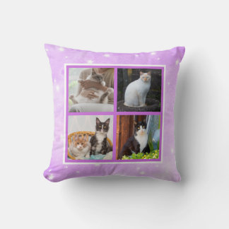 Pastellkritor med stjärnor Pets Photo Kudde