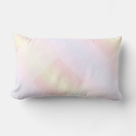 Pastellkvadrat och Rand Regnbåge Lumbar Pillow Lumbarkudde