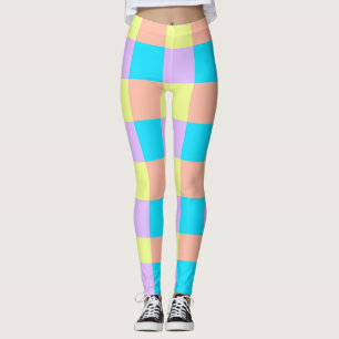 Pastellkvinnans bensin leggings
