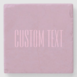 PastellLila och Ljus rosa | Modern redigerbar text Stenunderlägg