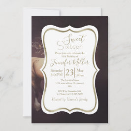 Pastellmålning av en löpande häst inbjudningar