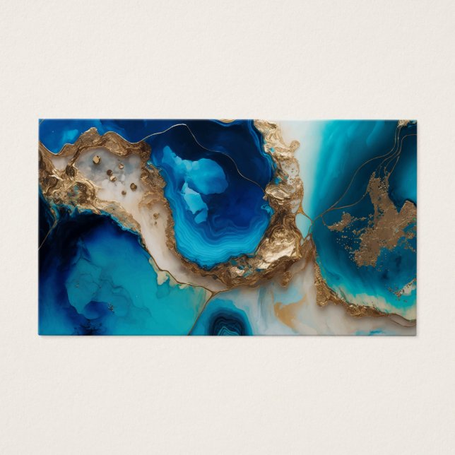 Pastellmarmor Visitkort (Framsidan)