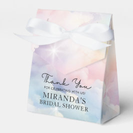 Pastellmoln Himmel Bröllopsfest Presentaskar