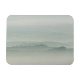Pastellmorgon i Foggy Tuscany Magnet