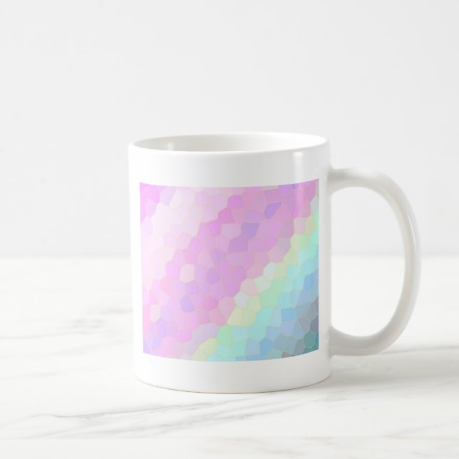 Pastellmosaik Kaffemugg (Höger)