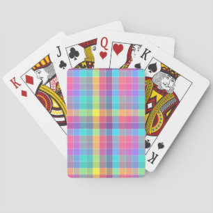 Pastellöverlappning Casinokort
