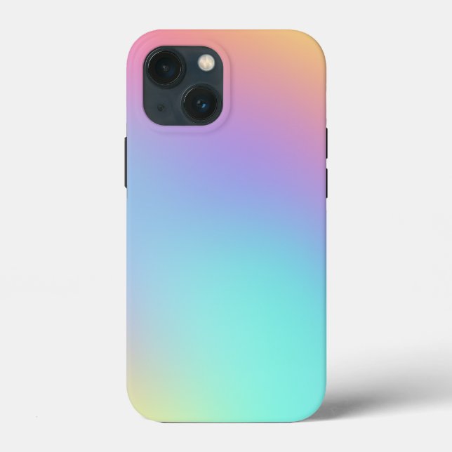 Pastellövertoning Fodral-Mate iPhone 13 Fodral (Baksida)