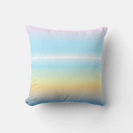 Pastellpalettens vridande toner, ombre kudde