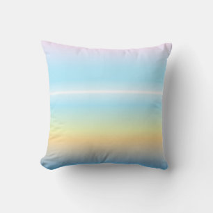 Pastellpalettens vridande toner, ombre kudde