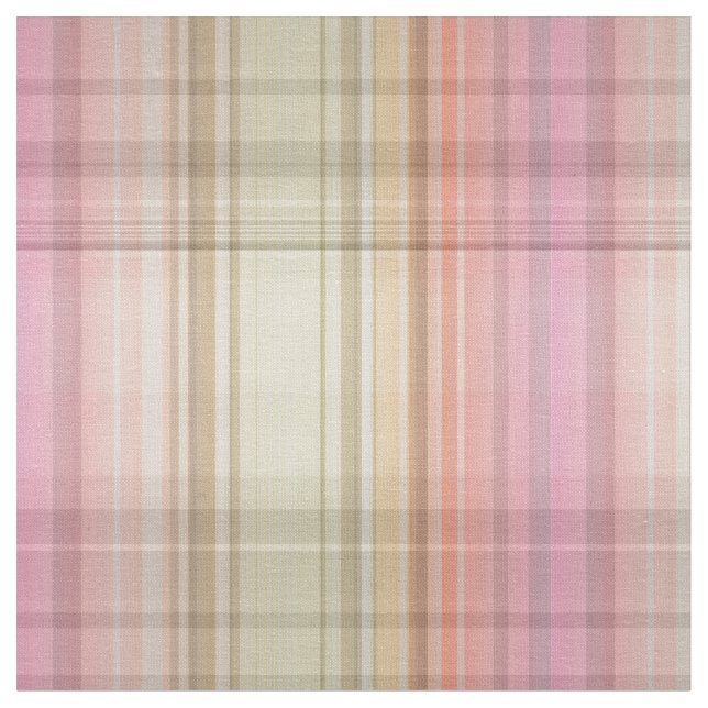 Pastellpapp Fabric Påsk Vår Gult Rosa Tyg (Närbild)